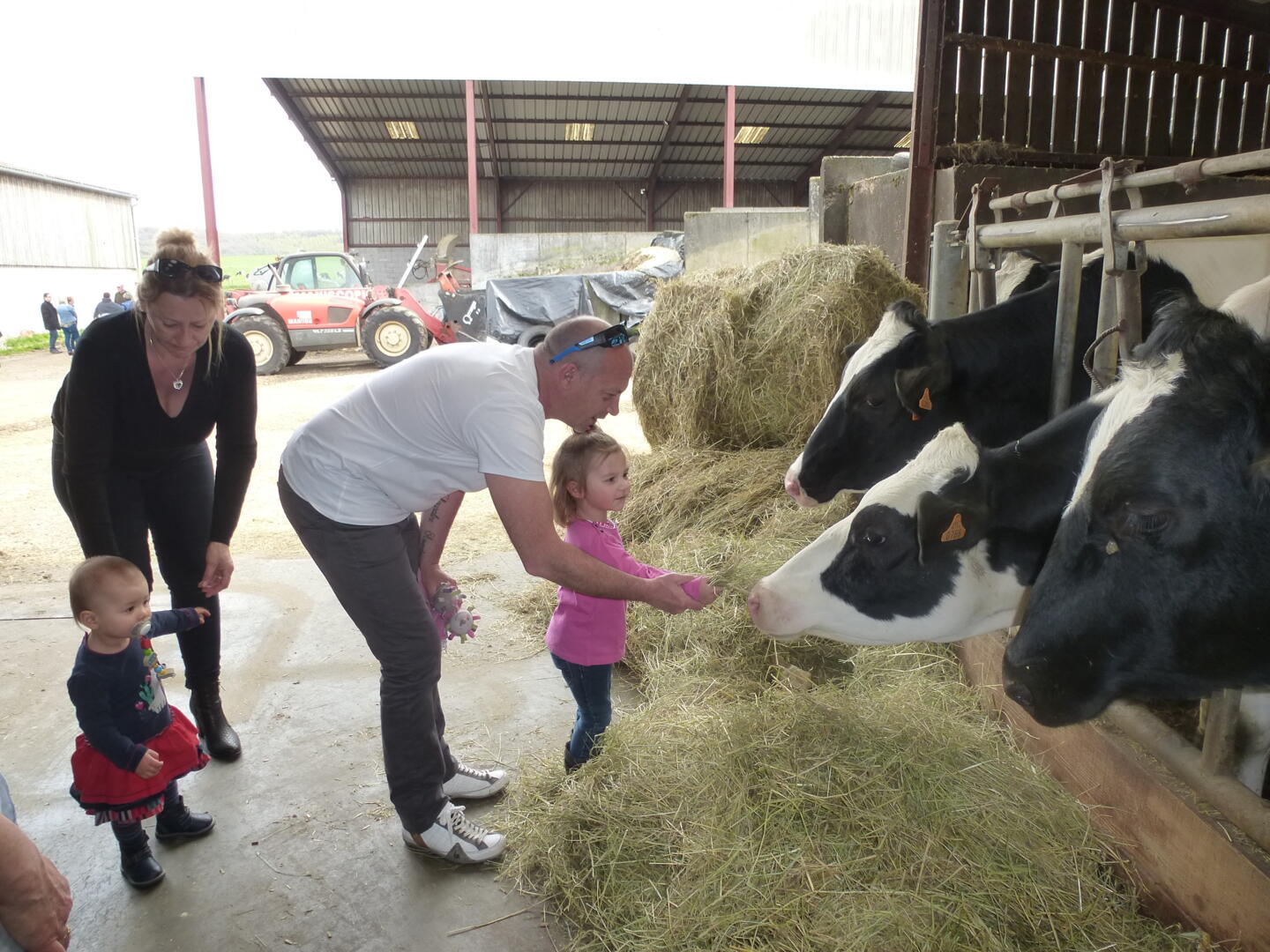 Visiter une ferme en famille